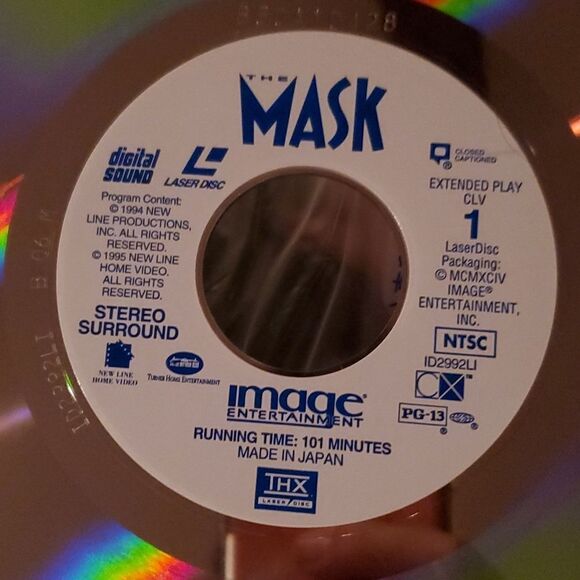 The Mask 1995 Laser Disc Movie - Picture 4 of 4